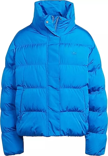 adidas Short Vegan Jkt Kadın Günlük Vegan Dolgulu Mont Mavi