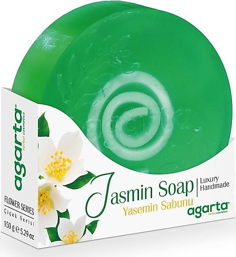 Agarta Çiçek Serisi Doğal Yasemin Sabunu 150 gr