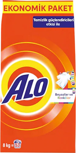Alo 8 kg 53 Yıkama Toz Deterjan