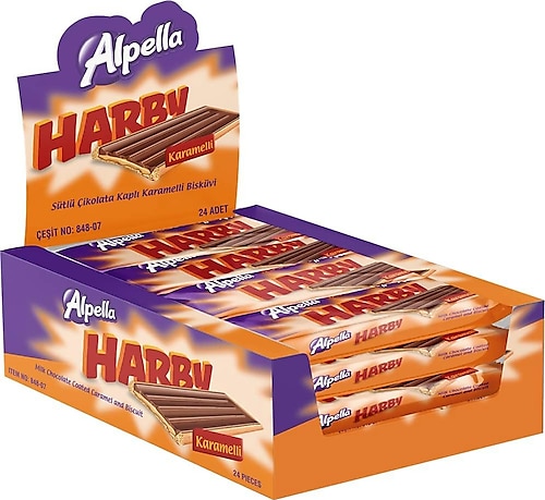 Alpella Harby Bisküvi 24x25 gr