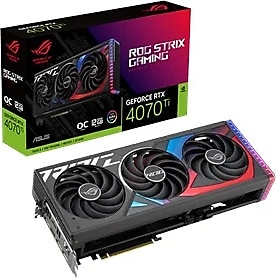 Asus RTX 4070 TI Rog Strix OC Edition ROG-STRIX-RTX4070TI-O12G-GAMING 192 Bit GDDR6X 12 GB Ekran Kartı