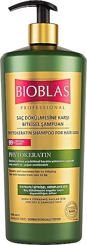 Bioblas Phytokeratin Saç Dökülmesine Karşı Şampuan 1000 ml