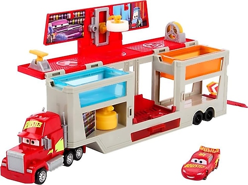 Disney Cars Mack Tır Renk Değişimi Eğlencesi Oyun Seti HPD82