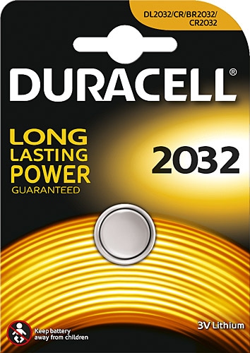 Duracell CR2032 3V Lityum Düğme Pil
