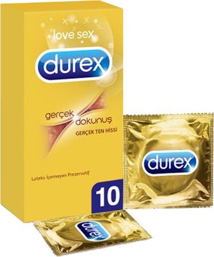 Durex Gerçek Dokunuş 10'lu Prezervatif