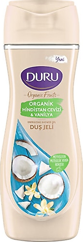 Duru Organic Fruits Hindistan Cevizi & Vanilya Duş Jeli 450 ml