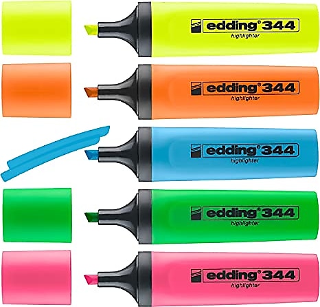 Edding E-344 5'li Fosforlu Kalem Seti