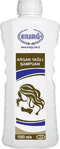 Ersağ Argan Yağlı 1000 ml Şampuan