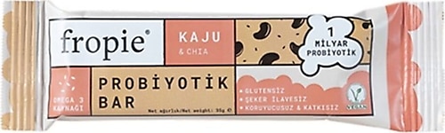 Fropie Kaju ve Chia 35 gr Probiyotik Bar