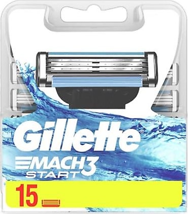 Gillette Mach3 Start 15'li Yedek Tıraş Bıçağı