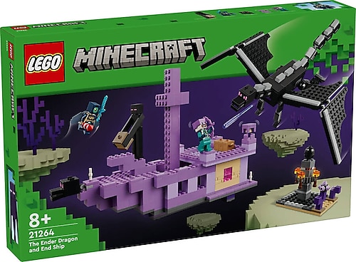 Lego 21264 Minecraft Ender Ejderhası ve End Gemisi
