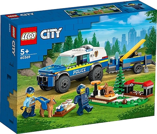 Lego 60369 City Mobil Polis Köpeği Eğitimi