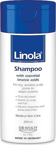 Linola Kuru ve Hassas Saç Derisi için Şampuan 200 ml