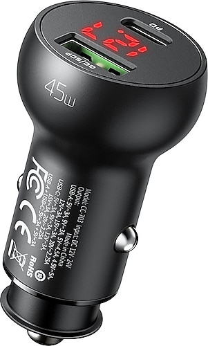 Mcdodo CC-7030 45W USB Type-C Araç Şarj Cihazı