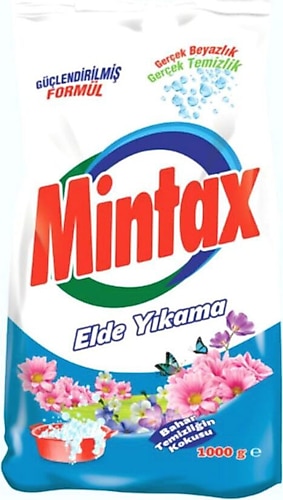 Mintax Elde Yıkama 1 kg Toz Deterjan