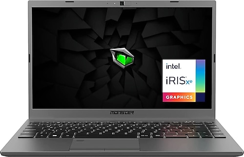 Monster Huma H4 V5.2 i7-1255U 16 GB 512 GB SSD Iris Xe Graphics 14.1" Full HD Notebook