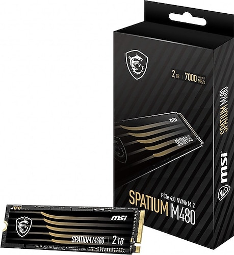 MSI Spatium M480 PCI-Express 4.0 2 TB M.2 SSD