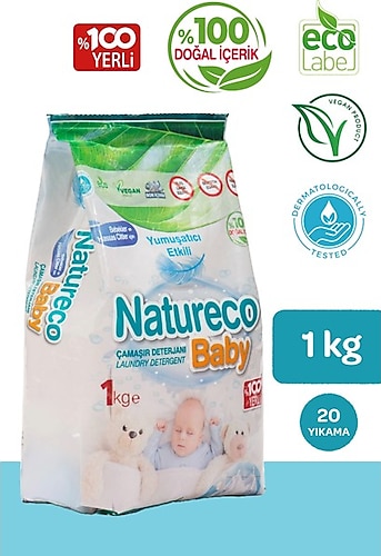 NATURECO BABY Bebek Deterjanı 1kg