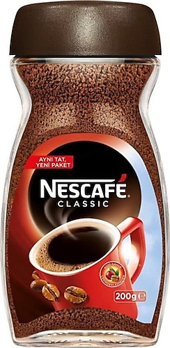 Nescafe Classic Granül Kahve 200 gr Kavanoz