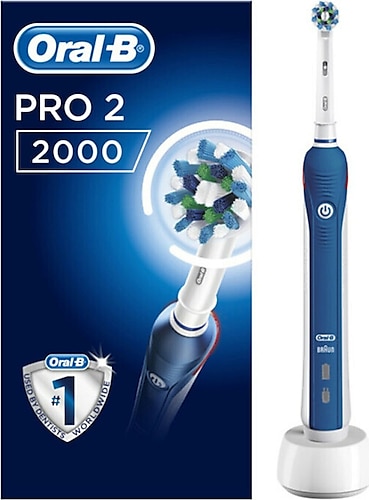 Oral-B Pro 2 2000 Cross Action Şarjlı Diş Fırçası