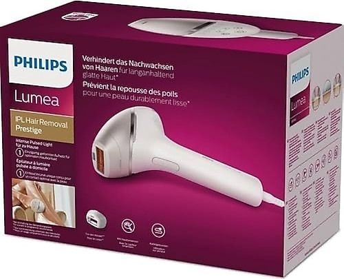 Philips +400.000 Atım Özelliğine Sahip Lumea 8 Serisi IPL Lazer Tüy Alma Cihazı, Kablolu