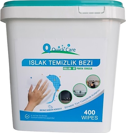 Quick Care 400'lü Islak Temizlik Bezi