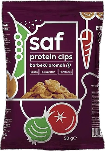 Saf Nutrition Barbekü Aromalı Protein Cips 50 gr
