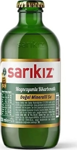 Sarıkız Sade Maden Suyu 250 ml