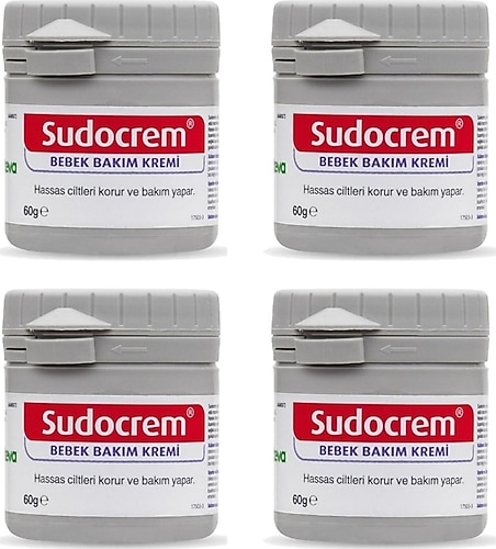 Sudocrem 60 gr 4'lü Bebek Bakım Kremi
