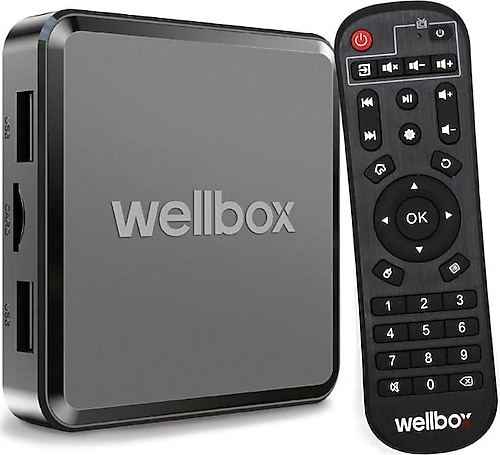 Wellbox Max2 16 GB 4K Android TV Box