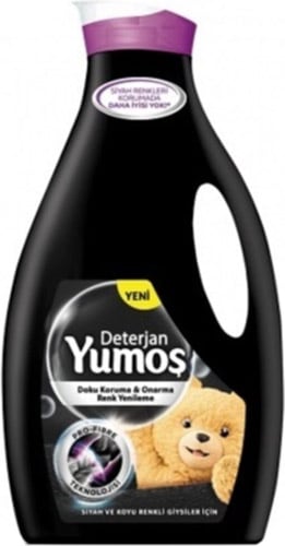 Yumoş Siyah ve Koyu Renkli Giysiler için Sıvı Deterjan 42 Yıkama 2.52 lt